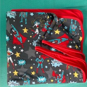 Little Sleepies Justice League Cloud Blanket 50x50